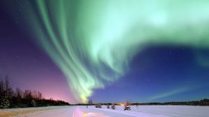 about Canada's Northwest Territories and the aurora borealis